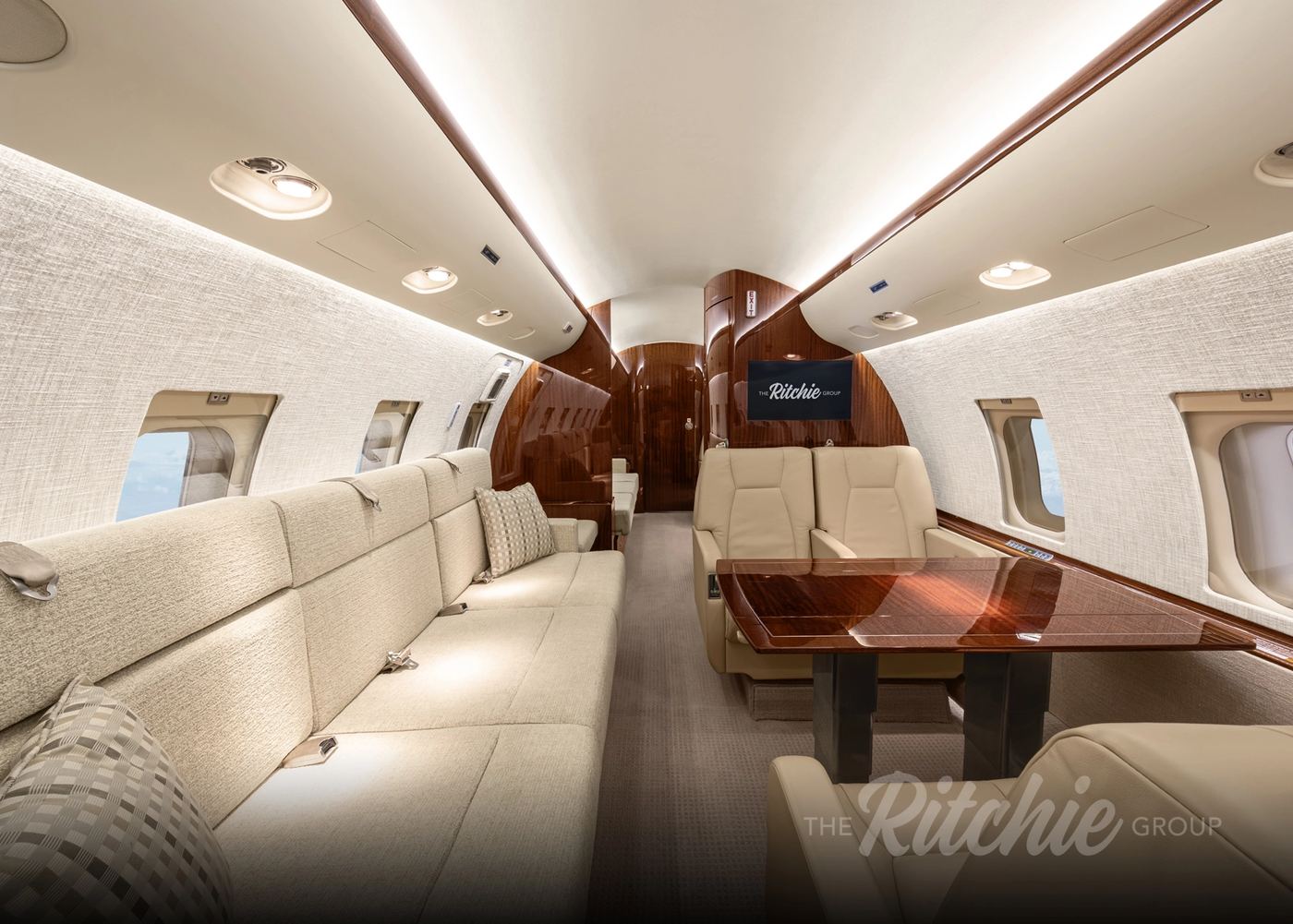 2000 Bombardier Global Express, interior 3