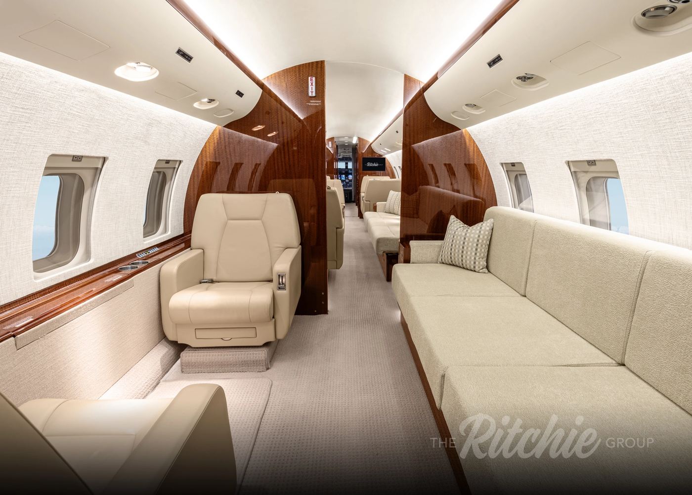 2000 Bombardier Global Express, interior 4