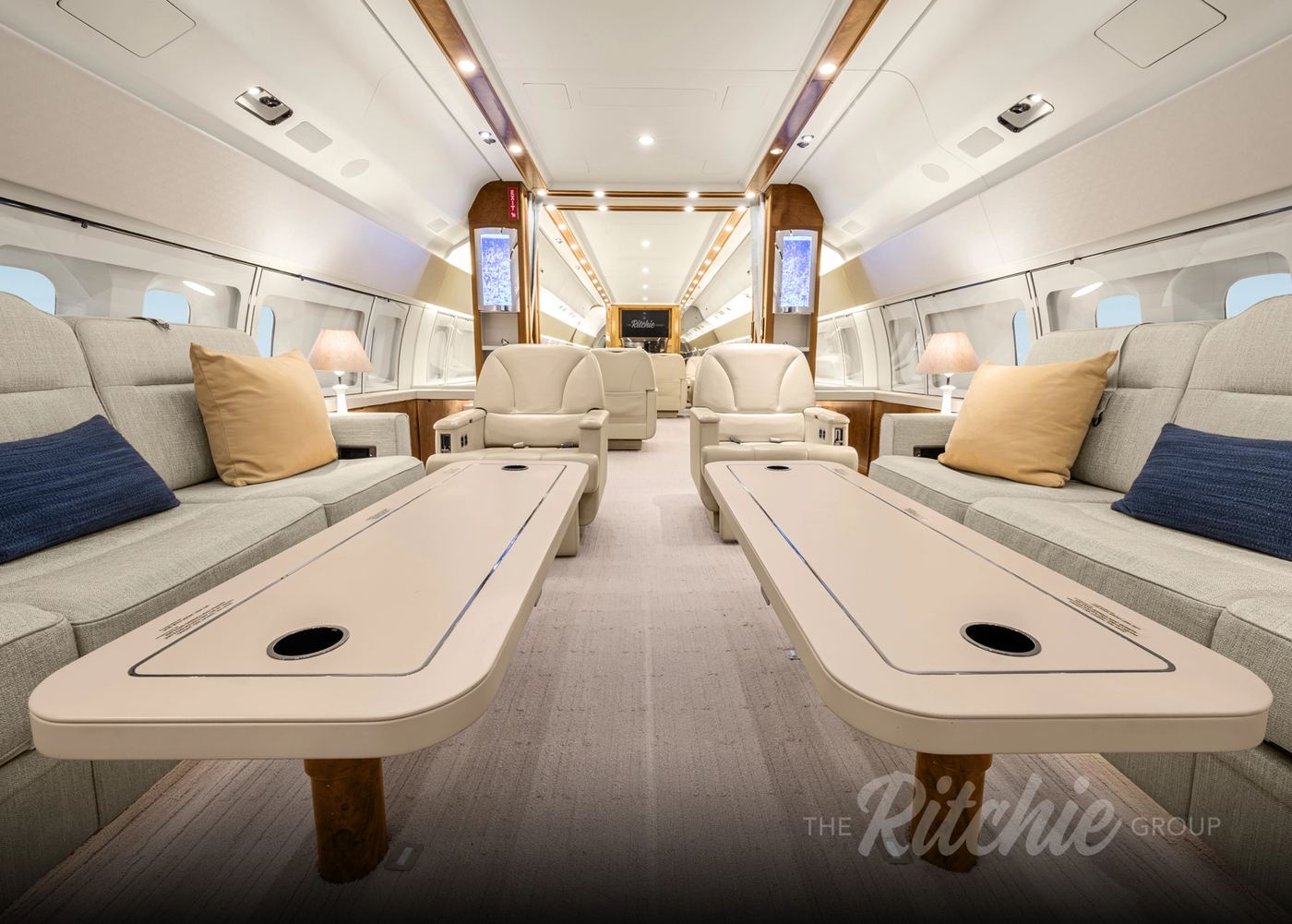 1998 Boeing Business Jet, interior 11