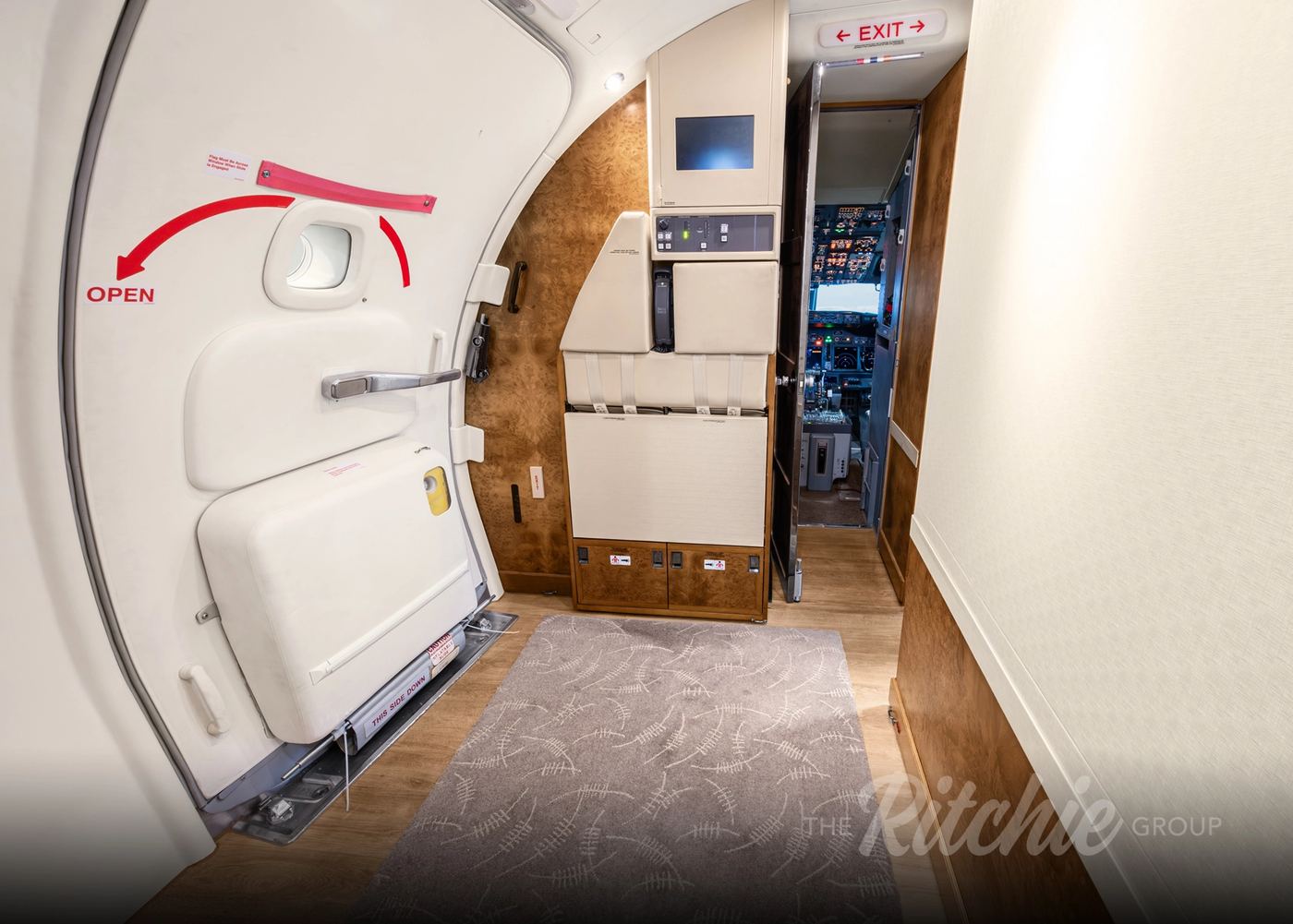 1998 Boeing Business Jet, interior 13
