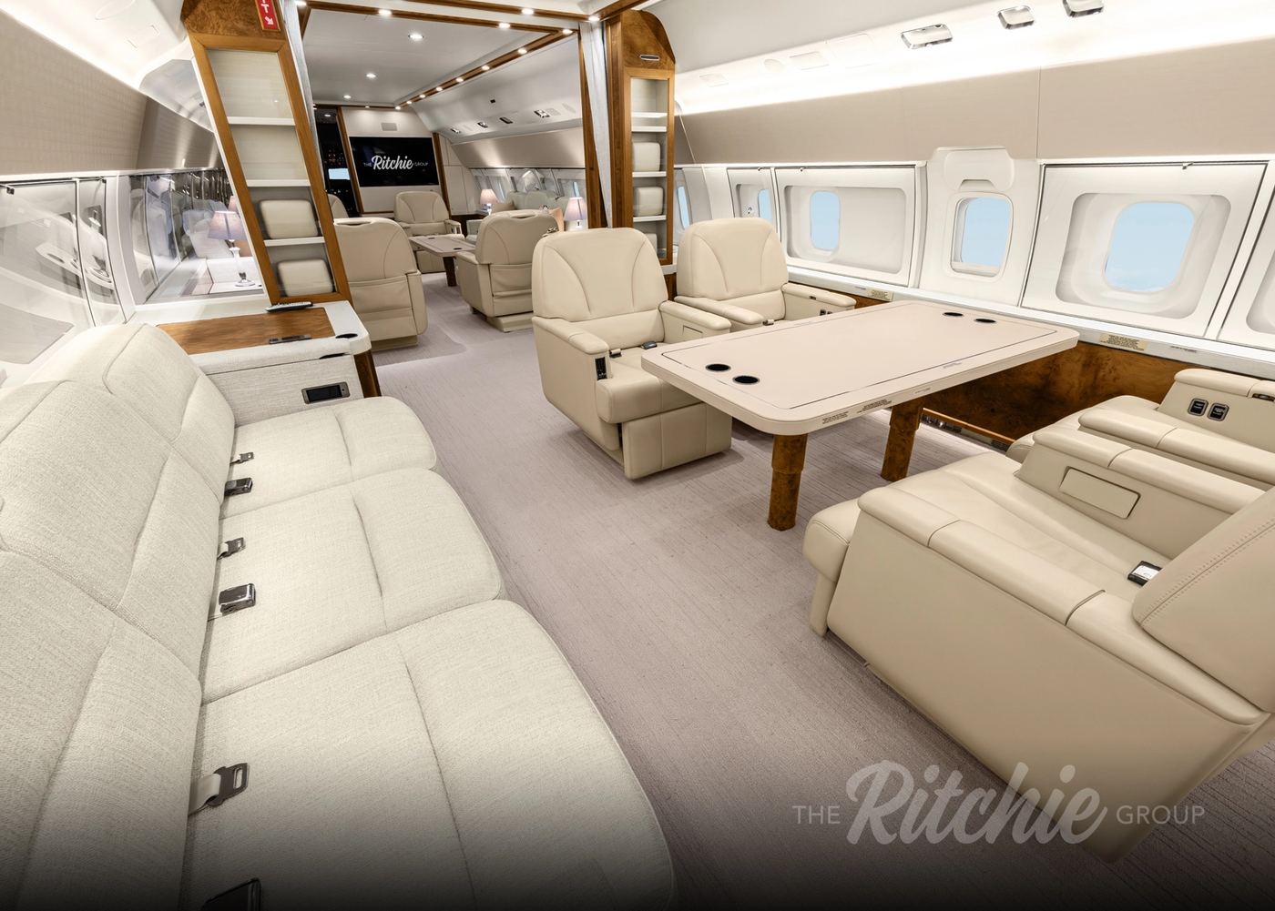 1998 Boeing Business Jet, interior 14
